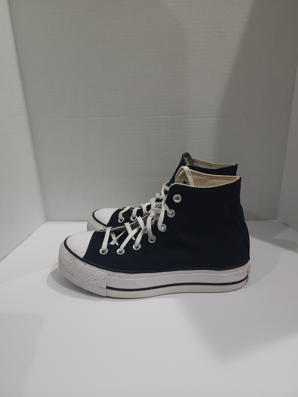 Converse Black & White High-Top Sneakers